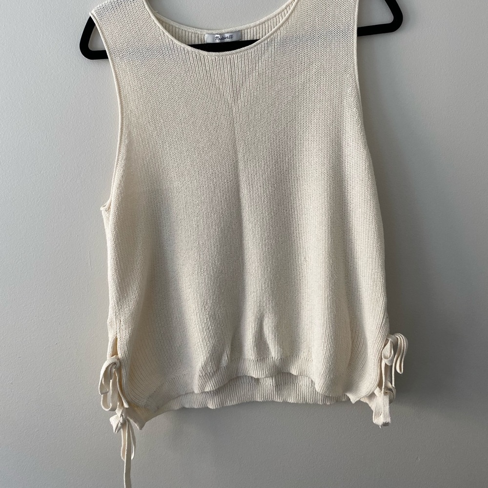 Knit tank sweater